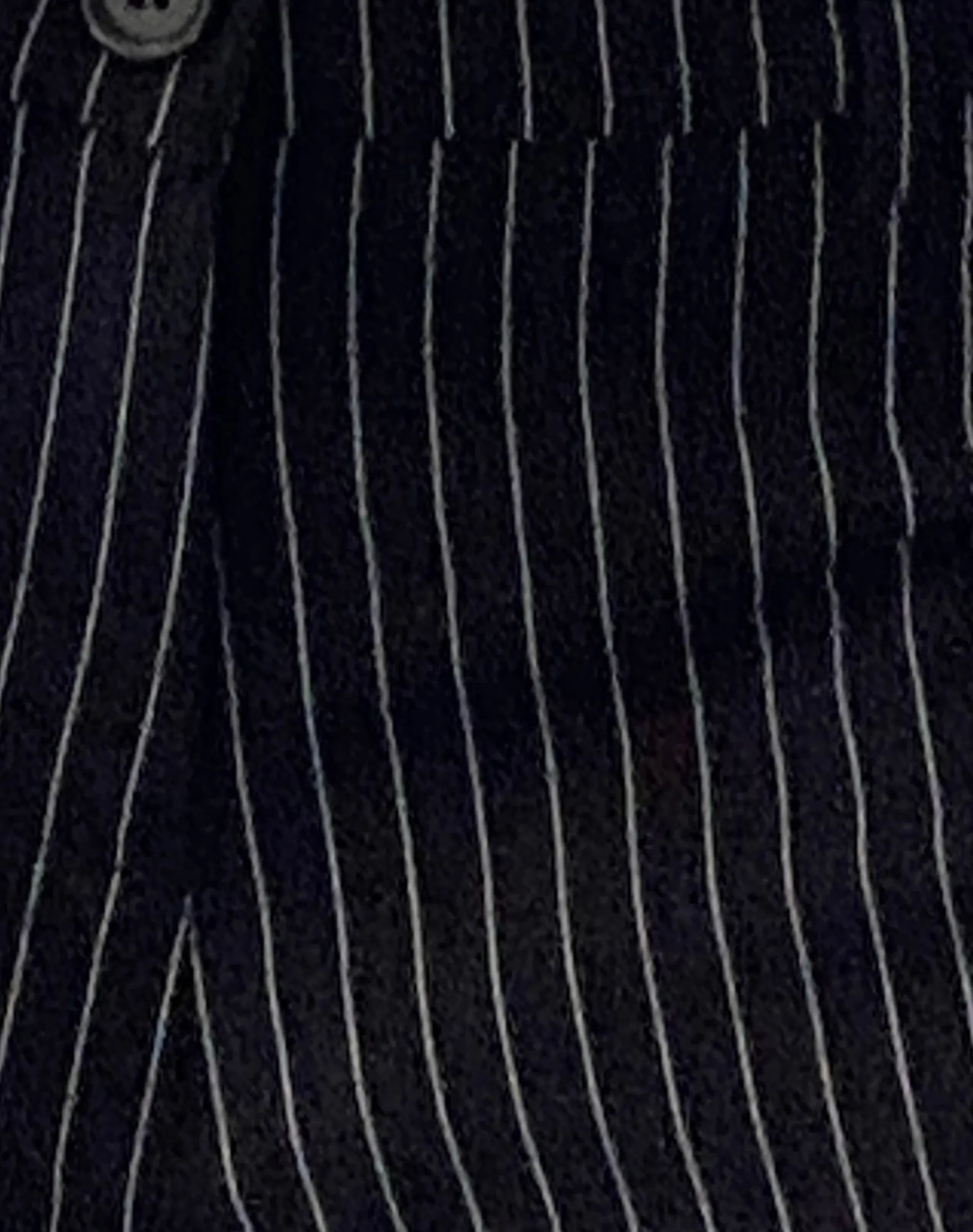 Motel Rocks Tailoring | Wide Leg Pants-Abba Low Rise Trouser in Black Pinstripe Tailoring blackpinstripe