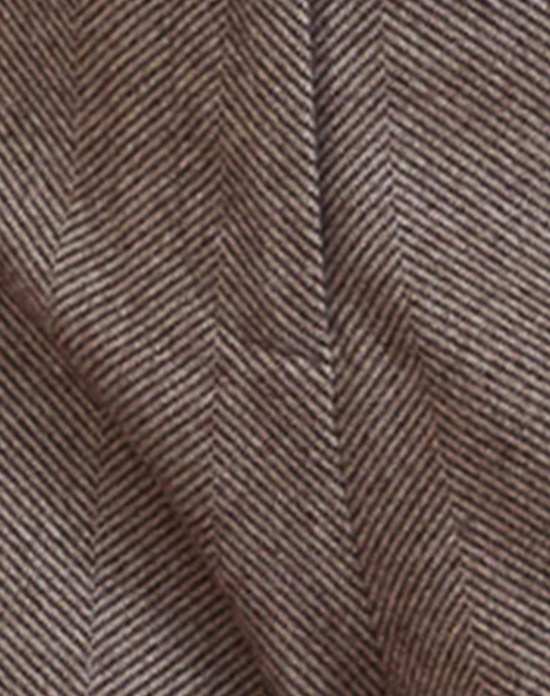 Motel Rocks Tailoring-Abdel Faux Wool Tailored Trouser in Walnut