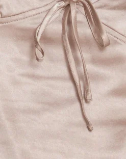 Motel Rocks Strappy Tops-Adalia Cami Top in Satin Champagne