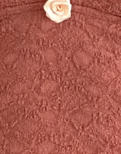 Motel Rocks Halterneck Tops | Lace Tops-Aksa Halterneck Top in Lace Withered Rose LaceWitheredRose