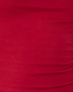 Motel Rocks Basics | Basic Tops-Amabon Long Sleeve Top in Adrenaline Red AdrenalineRed