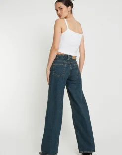 Motel Rocks Basics | Vest Tops-Aus Ribbed Vest Top in White