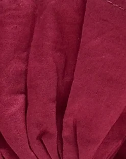 Motel Rocks Accessories-Bel Oversized Scrunchie in Adrenaline Red