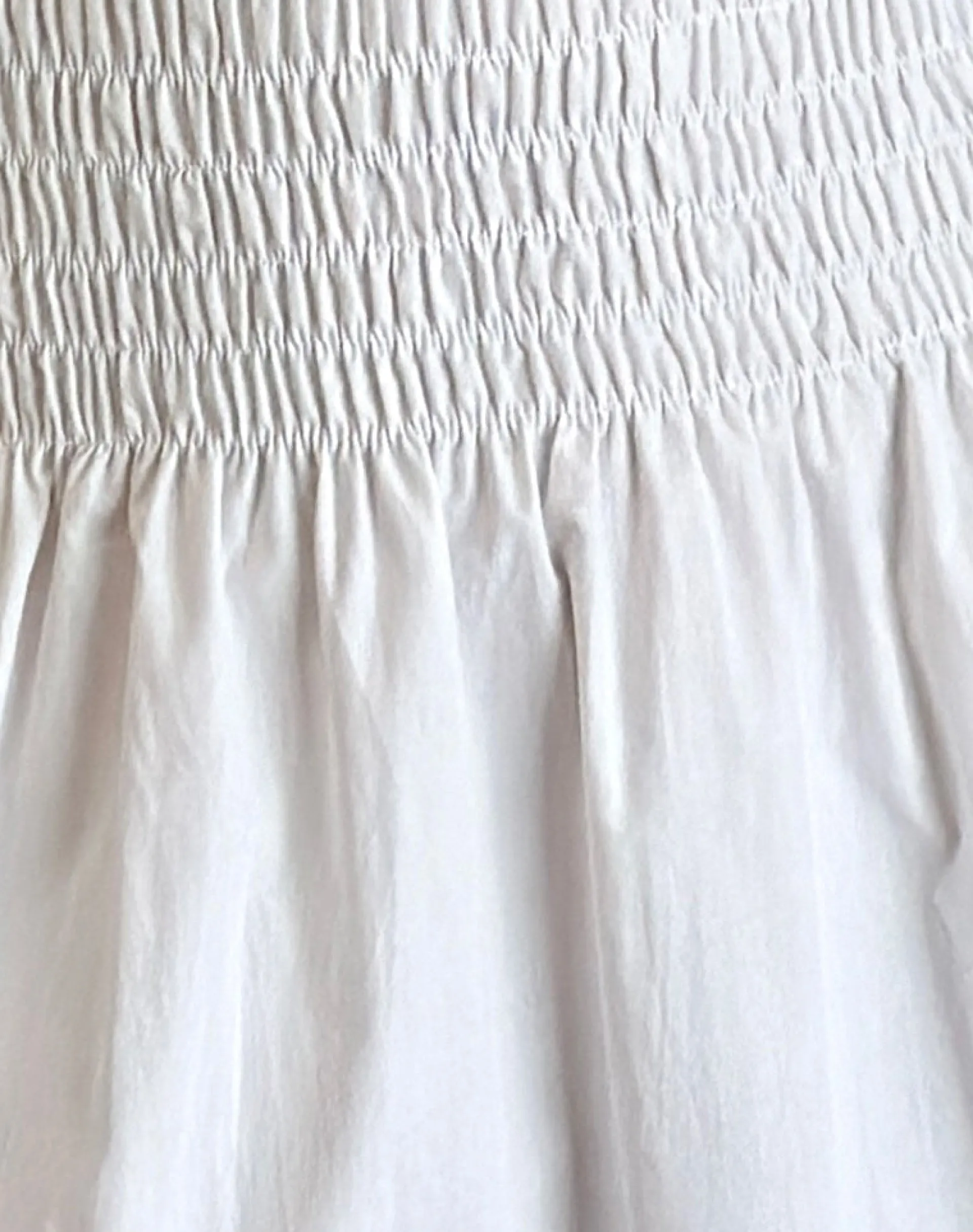 Motel Rocks Bandeau Dresses | Day Dresses-Belesi Bandeau Midi Dress in Poplin White PoplinWhite