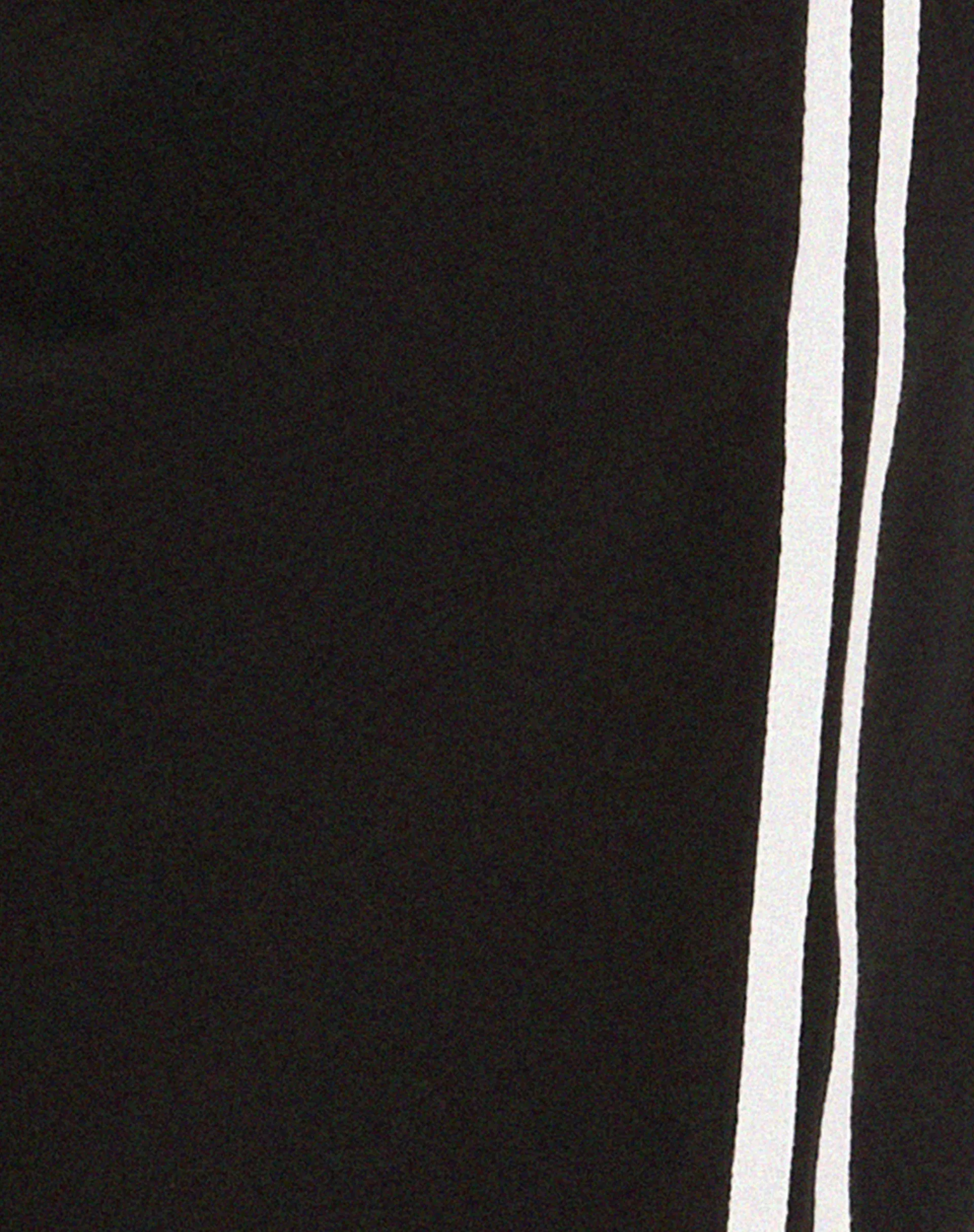 Motel Rocks Tailoring | Wide Leg Pants-Bennett Wide Leg Trouser in Tailoring Black with White Stripe TailoringBlackwithWhiteStripe