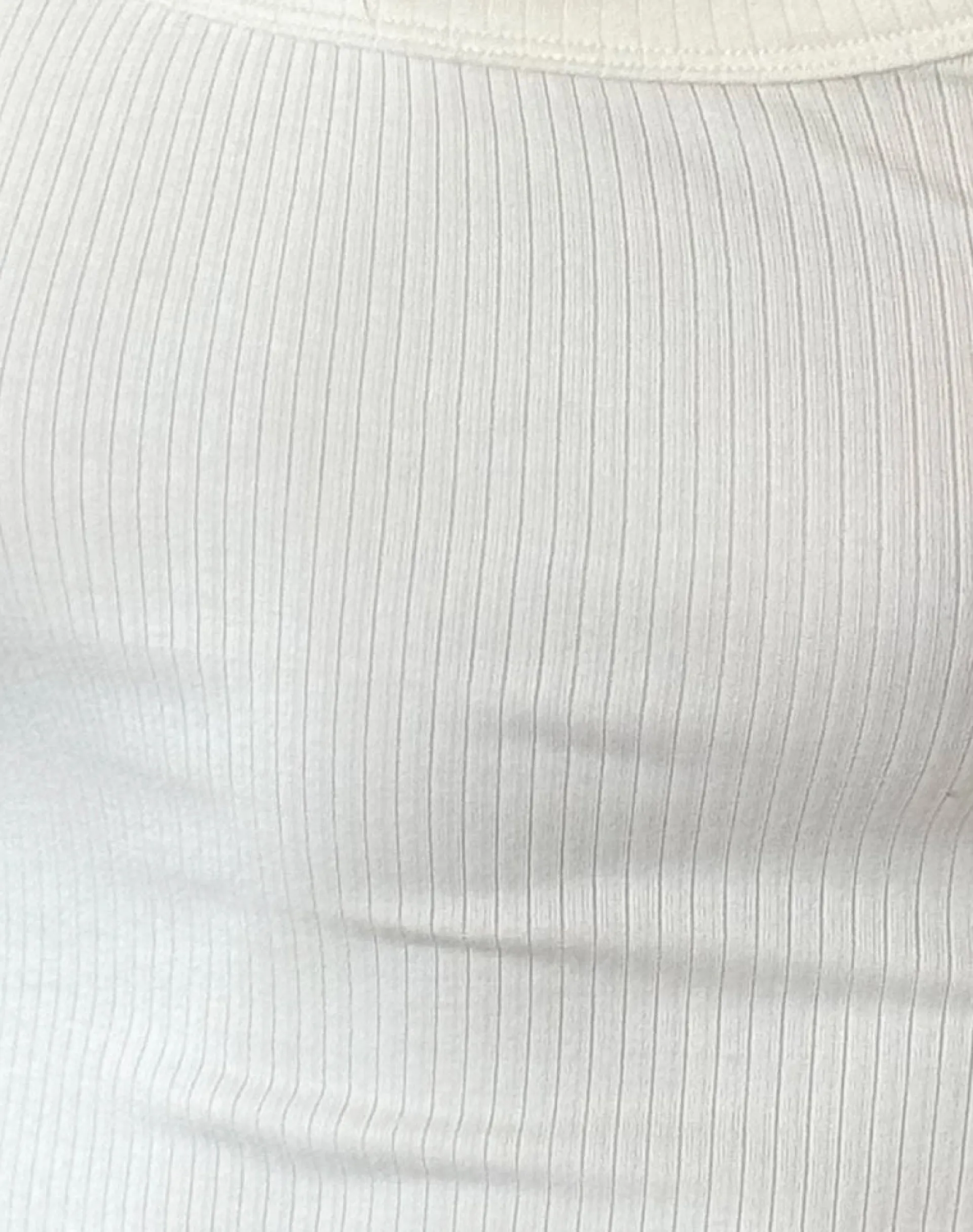 Motel Rocks Basics | Basic Tops-Binlo Extra Long Sleeve Top in White