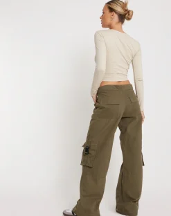 Motel Rocks Basics-Bon Long Sleeve Top in Coconut Milk coconutmilk