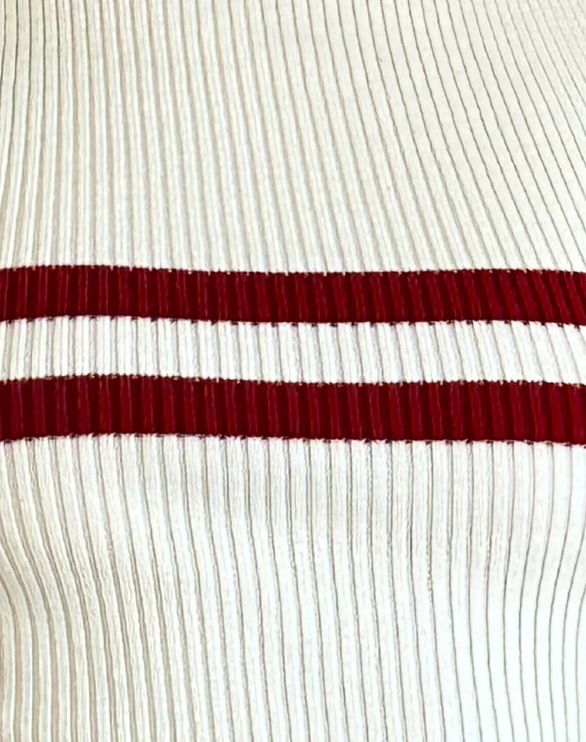 Motel Rocks Vest Tops-Bonisa Vest Top in Ivory with Red Stripes IvorywithRedStripes