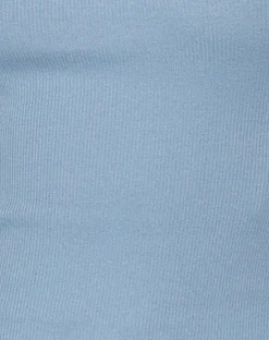 Motel Rocks Basics | Basic Tops-Bovita Long Sleeve Top in Nantucket Blue NantucketBlue