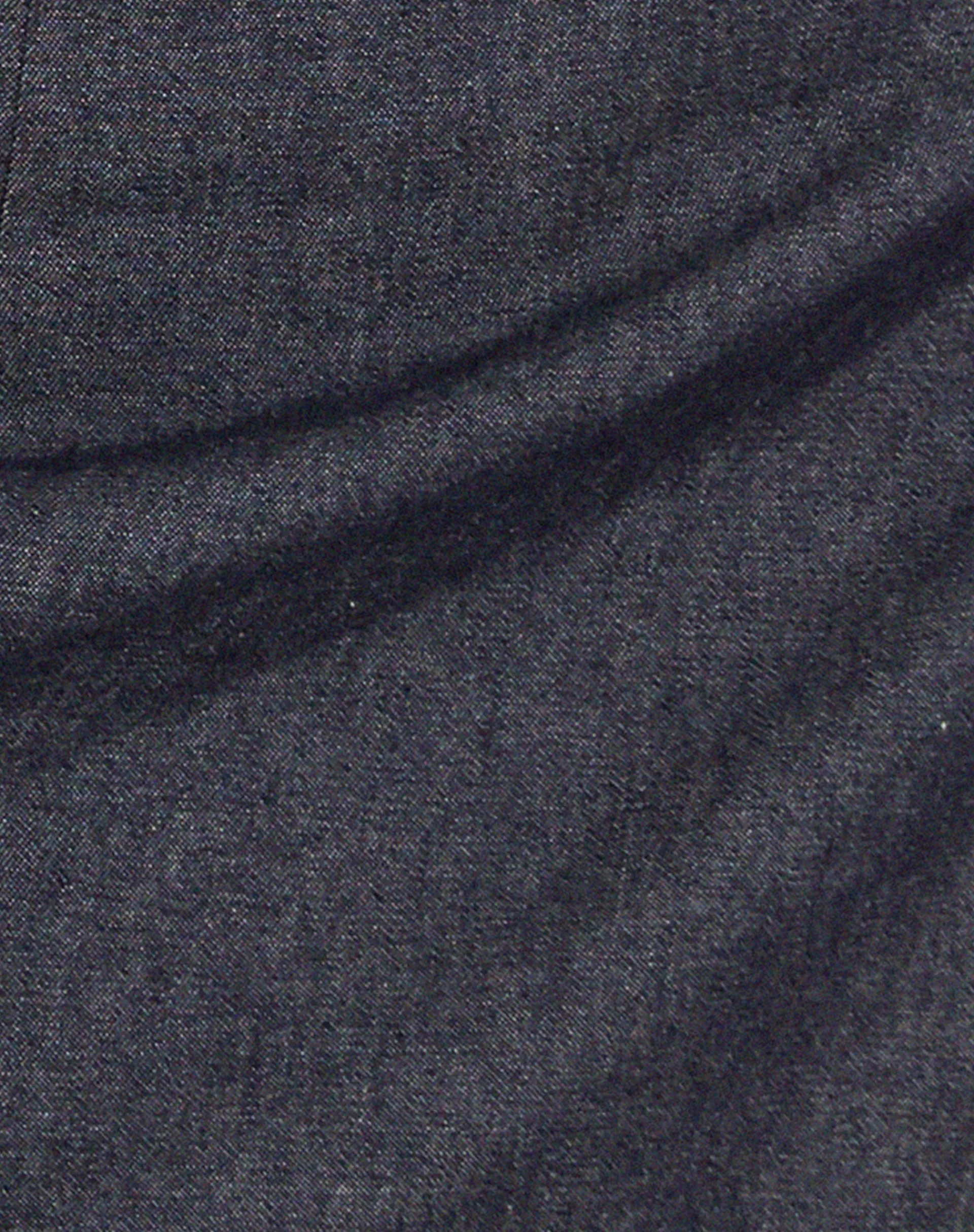 Motel Rocks Basics-Braya Wrap Mini Skirt in Dark Indigo