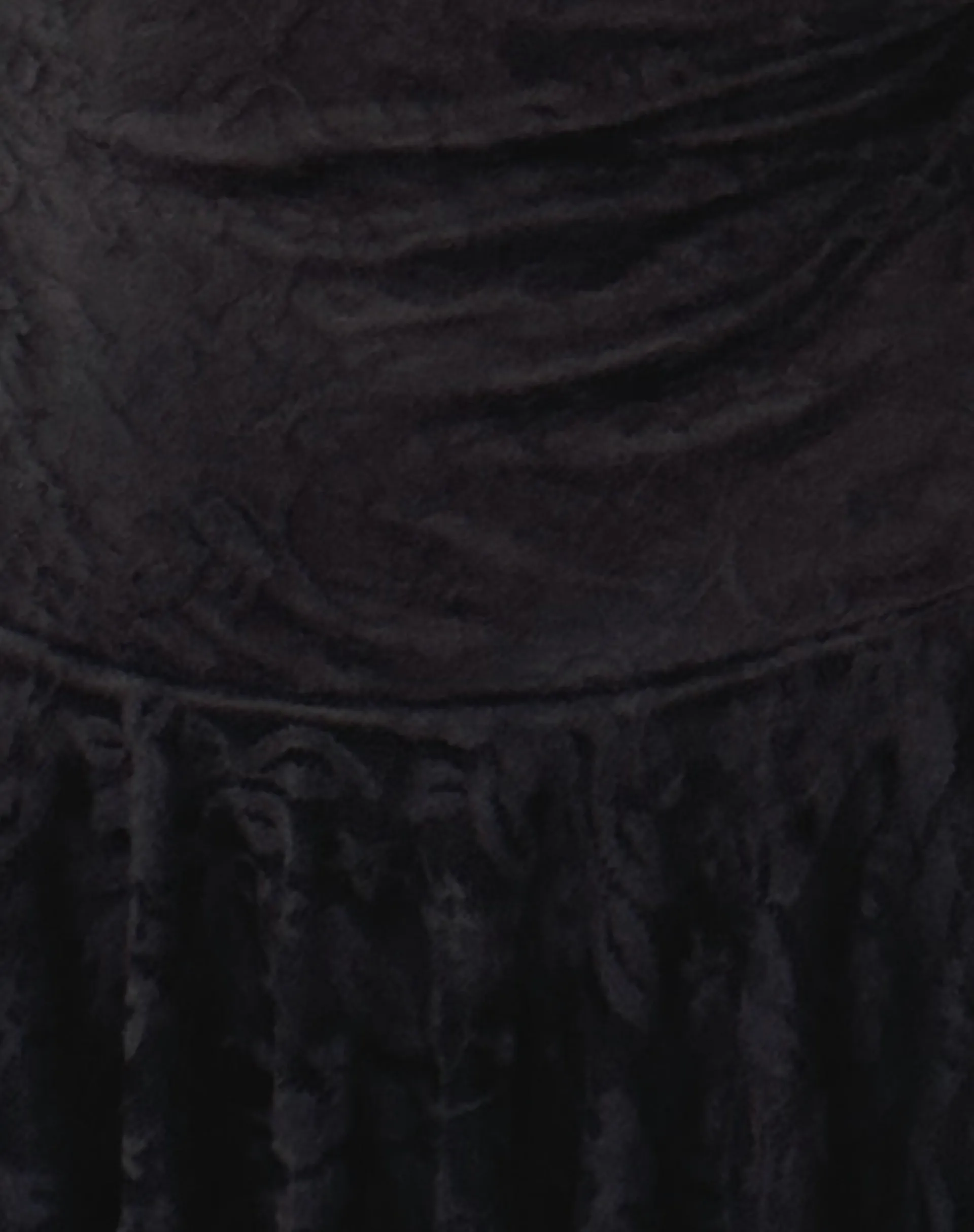 Motel Rocks Little Black Dresses | Mini Dresses-Brilliana Mini Dress in Floral Lace Jet Black
