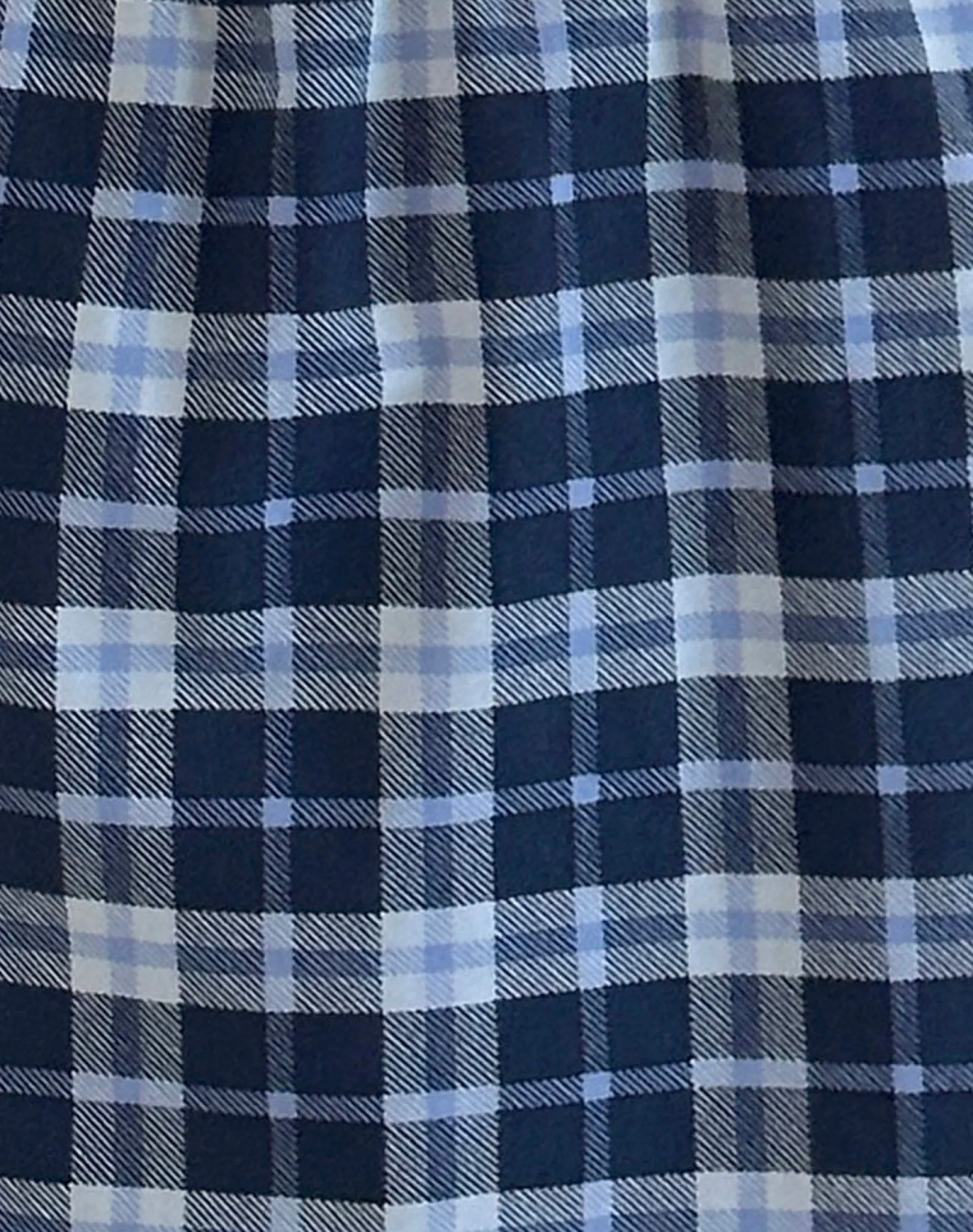 Motel Rocks Tailoring | Day Dresses-Byan Tie Front Dress in Tartan Dark Blue