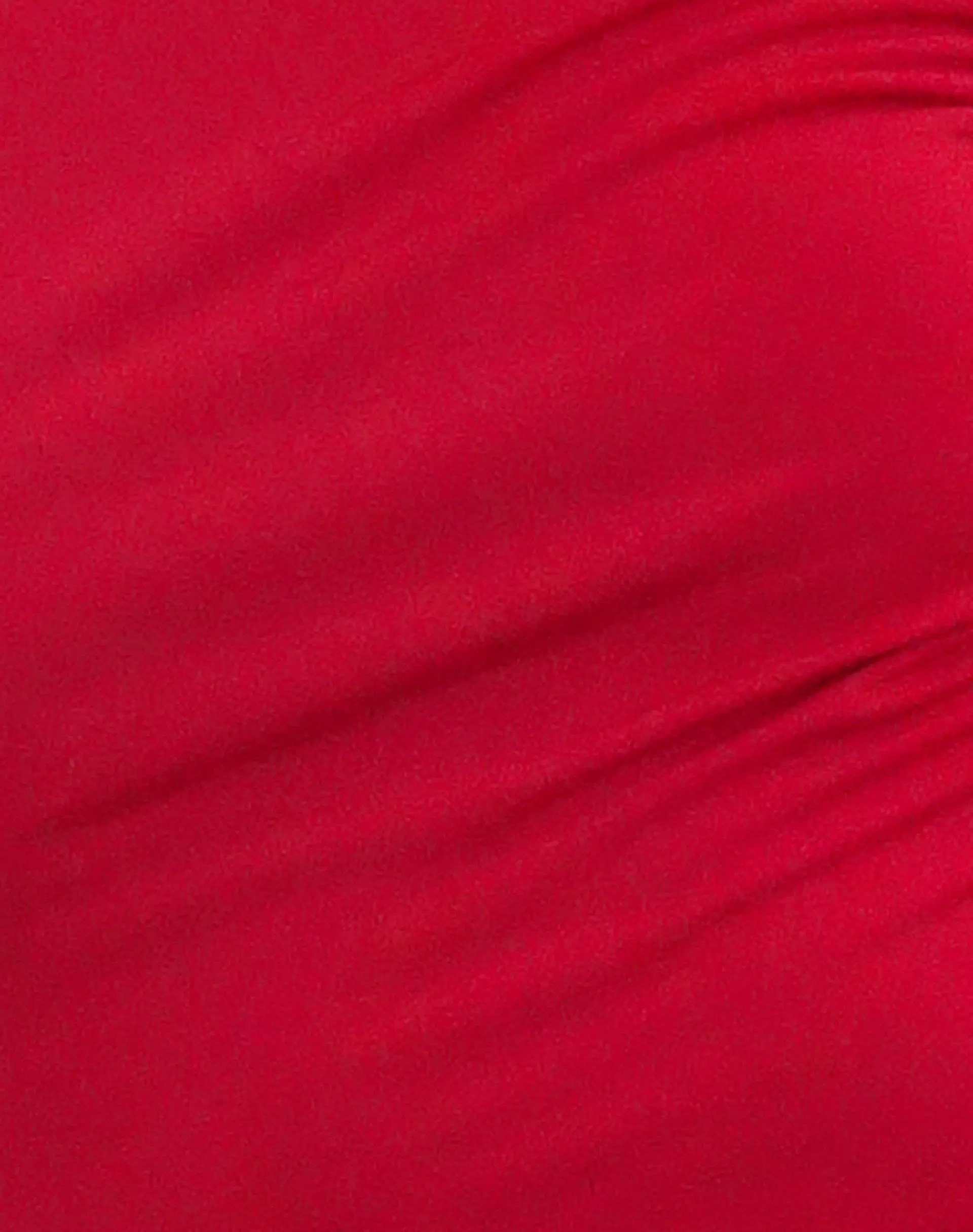 Motel Rocks Long Sleeve Tops-Cairo One Shoulder Long Sleeve Top in Red