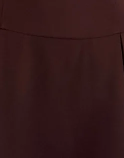 Motel Rocks Day Dresses | Bodycon Dresses-Calilia Cami Dress in Bitter Chocolate with Pink Bows