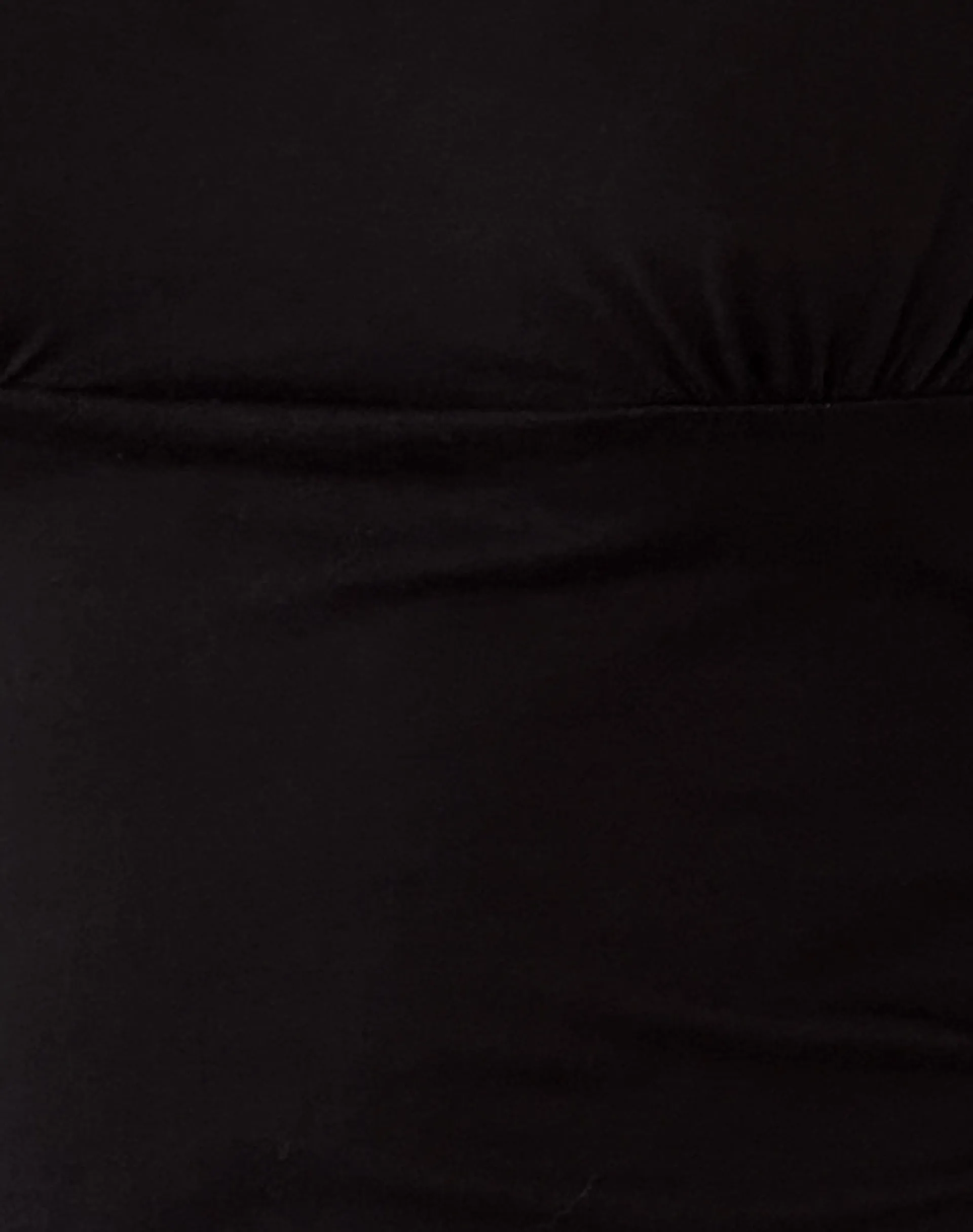 Motel Rocks Corset Tops | Going Out Tops-Cania Top in Lycra Black