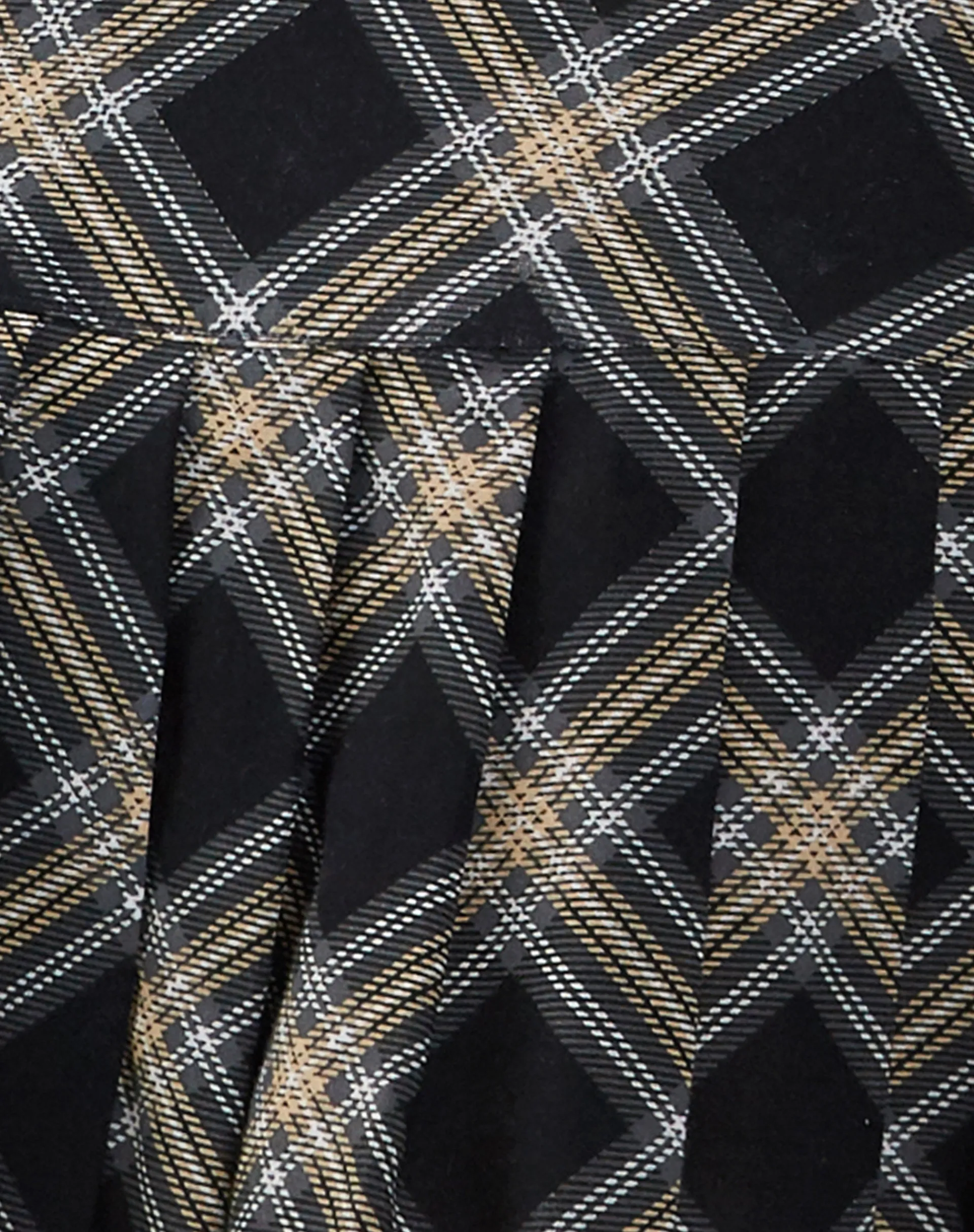 Motel Rocks Mini Skirts-Casini Pleated Micro Skirt in Black and Grey Check BlackandGreyCheck