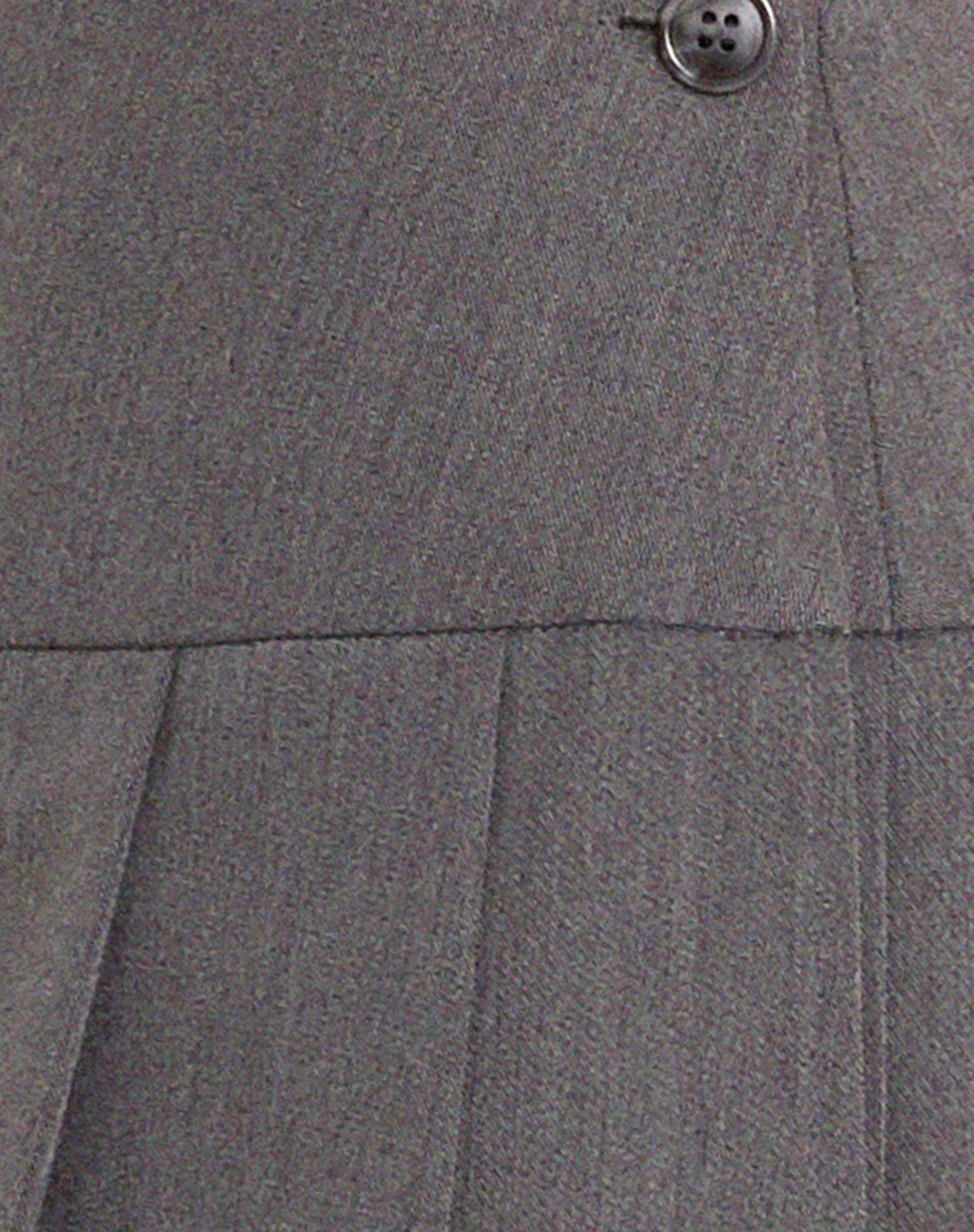 Motel Rocks Tailoring | Pleated Skirts-Casini Pleated Micro Skirt in Charcoal
