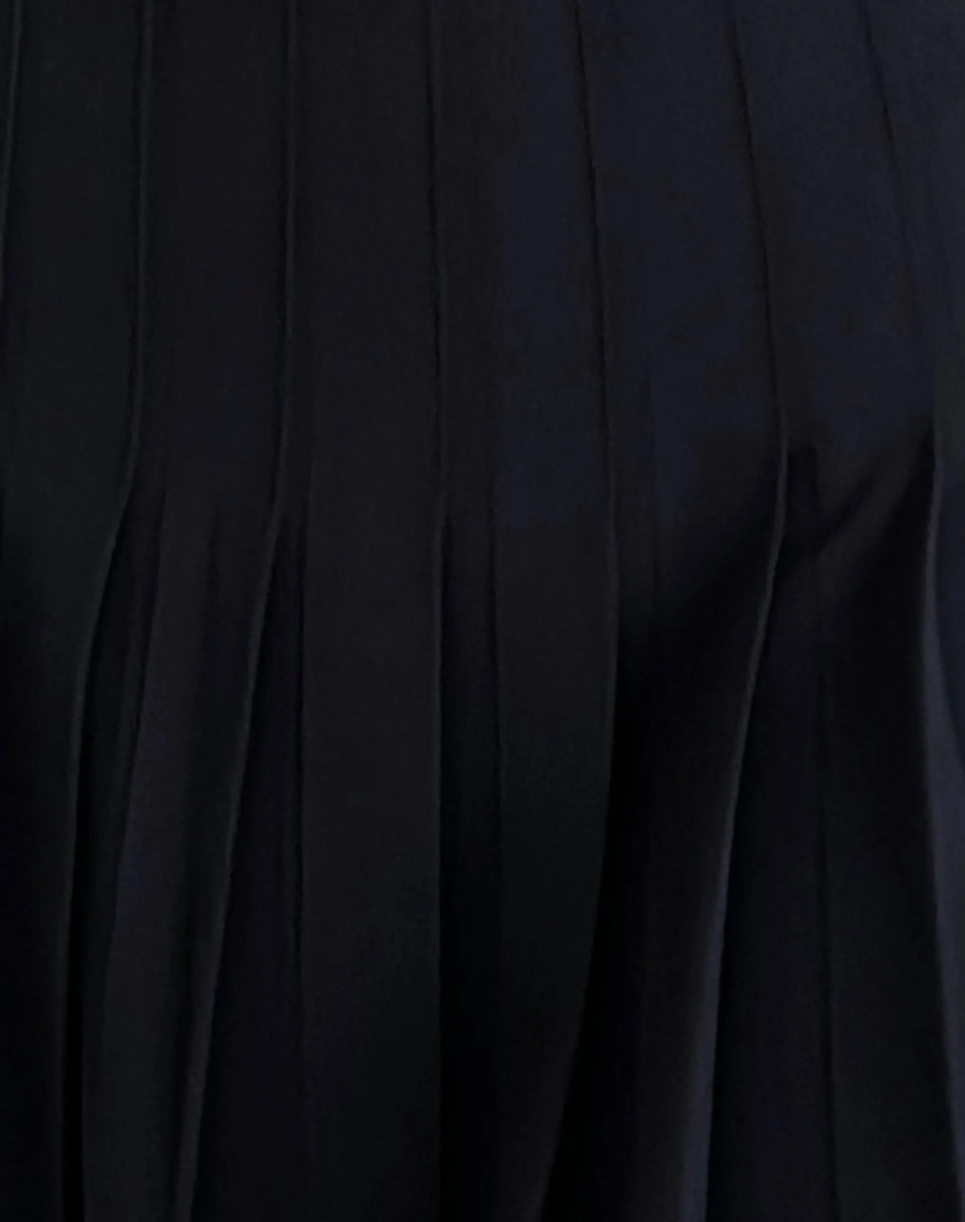 Motel Rocks Tailoring | Pleated Skirts-Cida Small Pleat Mini Skirt in navy