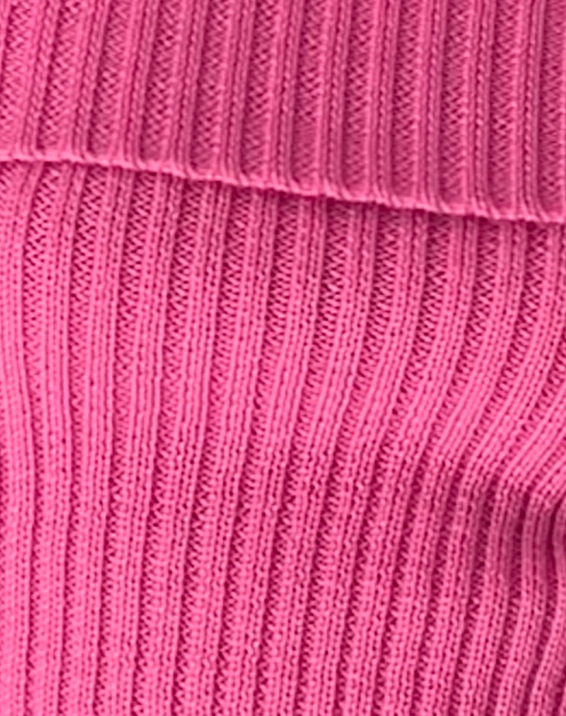Motel Rocks Jumpers | Long Sleeve Tops-Circe Off-Shoulder Long Sleeve Knit Top in Hot Pink hotpink