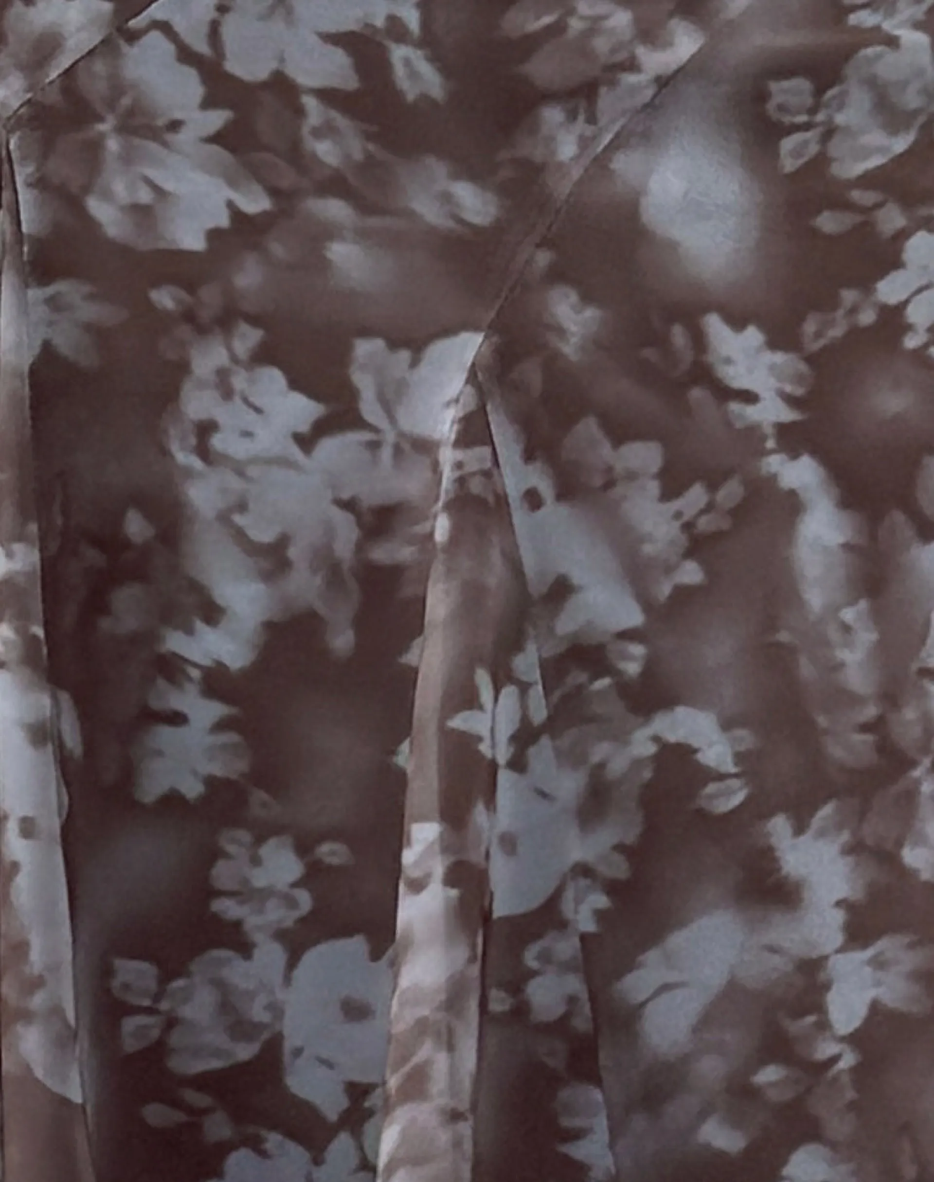 Motel Rocks Printed Skirts | Midi Skirts-Clarita Midi Skirt in Botanical Shadow Brown