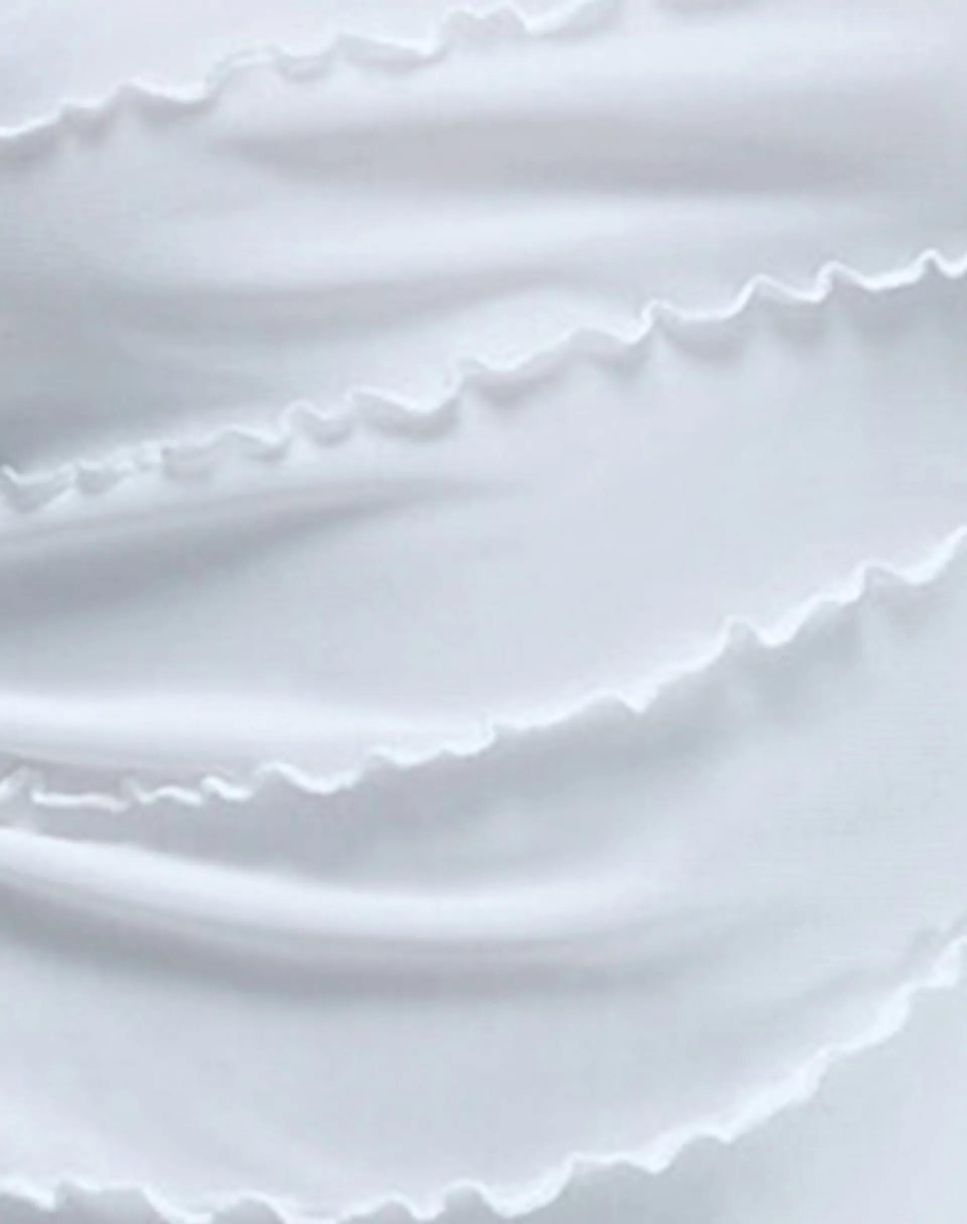 Motel Rocks Going Out Tops-Cochise Seam Detail One Shoulder Mesh Top in Ivory
