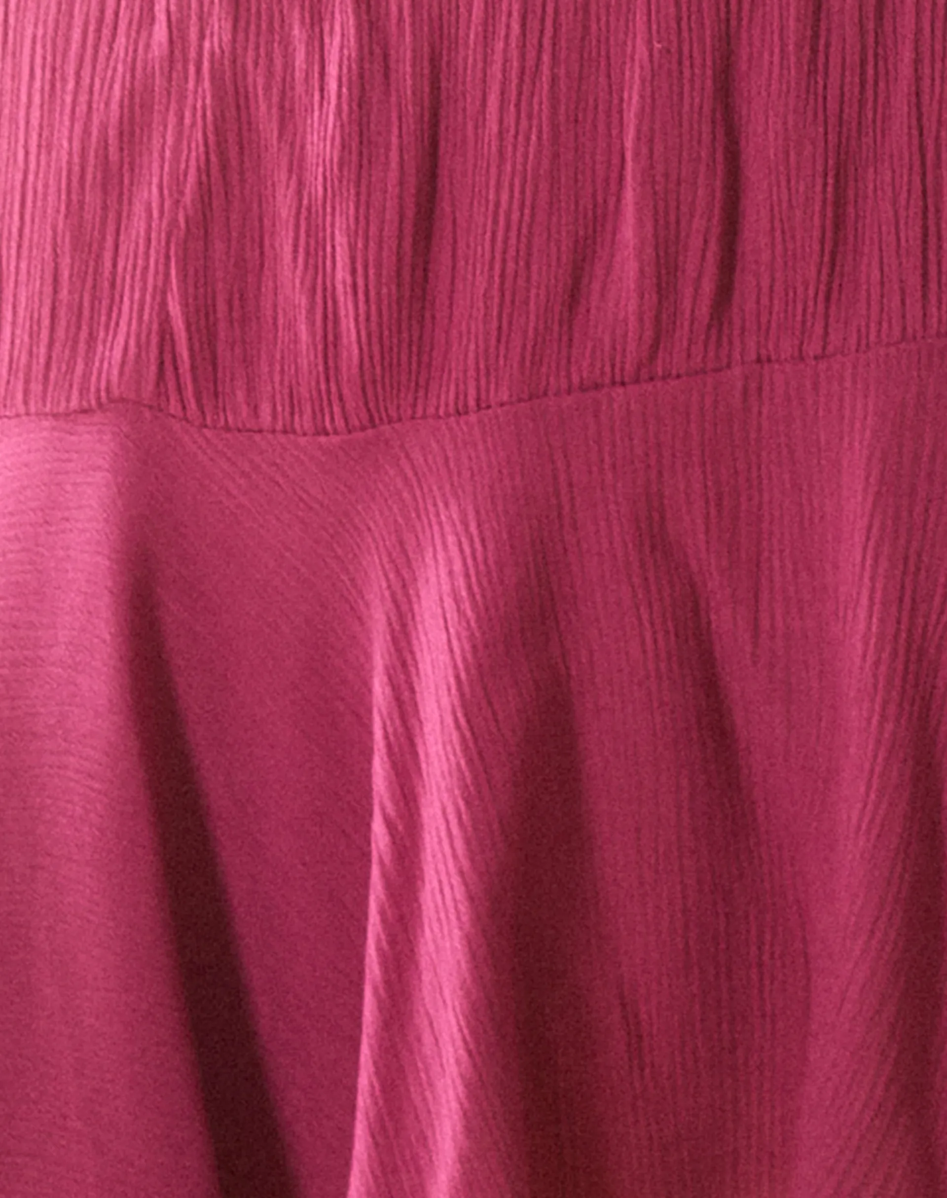 Motel Rocks Mini Skirts-Daco Waterfall Mini Skirt in Rose Crinkle