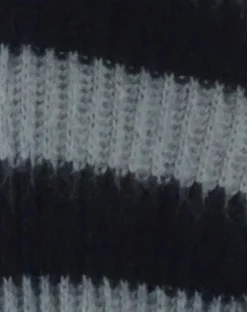 Motel Rocks Jumpers-Daren Jumper in Grey and Charcoal Stripes GreyandCharcoalStripes
