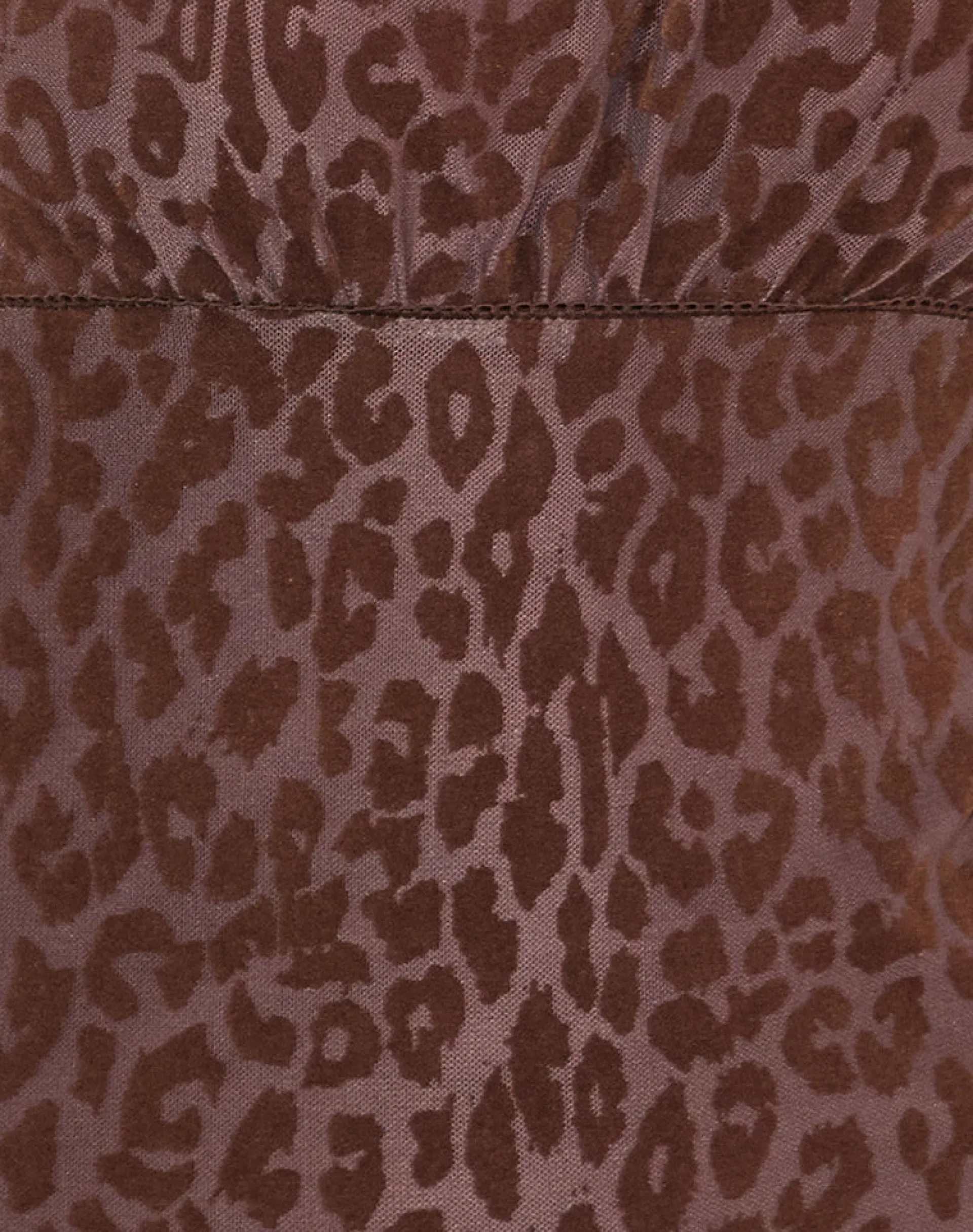 Motel Rocks Printed Dresses | Day Dresses-Darsih Maxi Dress in Rar Leopard Flock Chocolate RarLeopardFlockChocolate