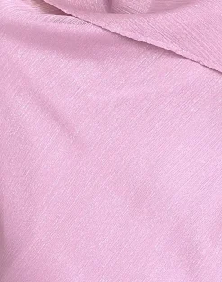 Motel Rocks Strappy Tops | Going Out Tops-Davila Chiffon Top in Pink Shimmer PinkShimmer