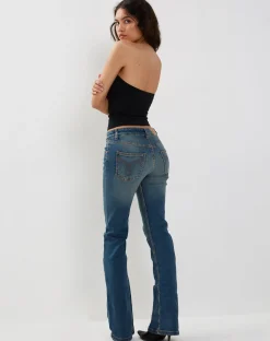 Motel Rocks Basics-Dayu Bandeau Crop Top in black