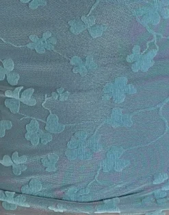 Motel Rocks Co-Ords | Printed Tops-Deri Cami Top in Grunge Floral Blue Grey