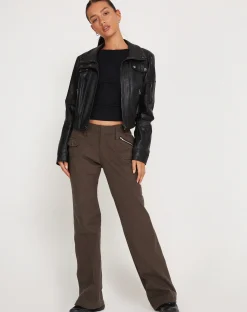 Motel Rocks Basics | Basic Tops-Dudley Vest Top in black