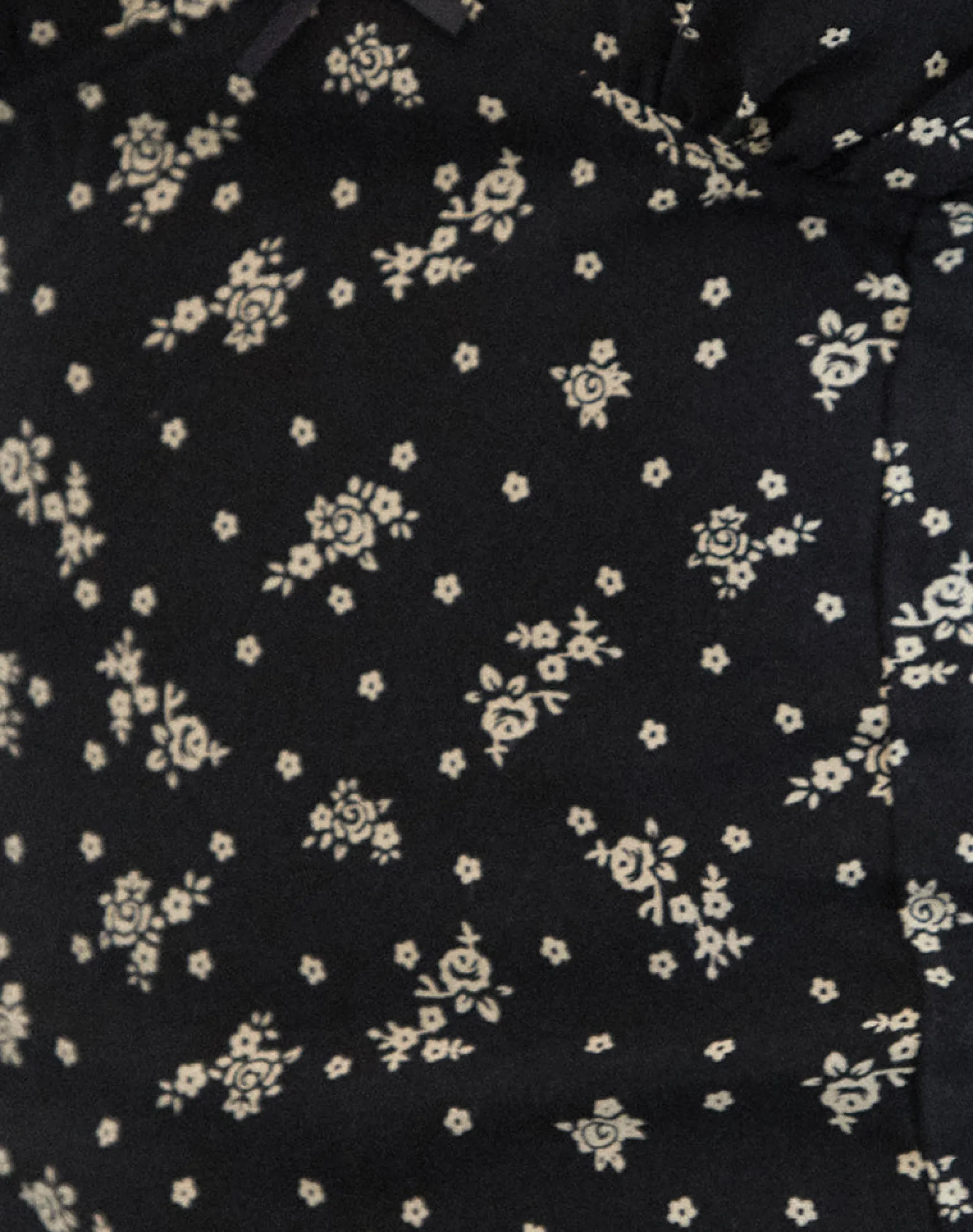 Motel Rocks Printed Tops-Elvita Top in Floral Land Black
