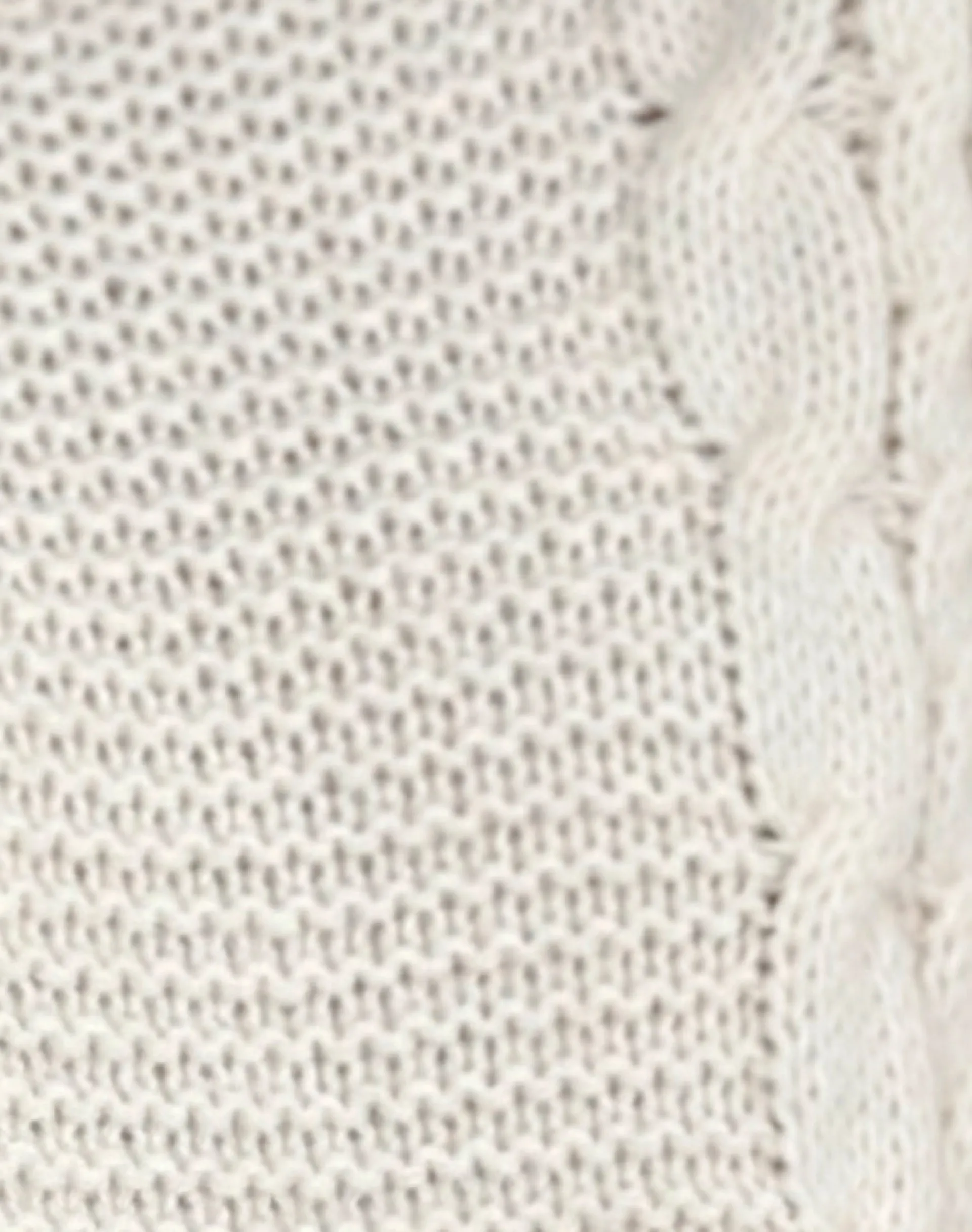 Motel Rocks Jumpers-Emarti Jumper in Luxe Chunky Knit Ivory
