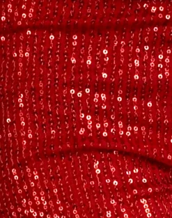 Motel Rocks Micro Shorts | Co-Ords-Erna Micro Short in Red Mini Sequin RedMiniSequin