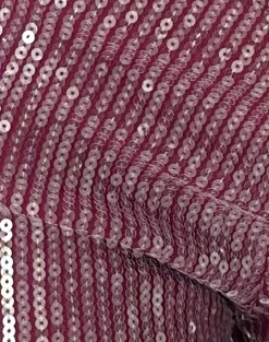 Motel Rocks Micro Shorts | Co-Ords-Erna Micro Shorts in Clear Sequin Maroon ClearSequinMaroon