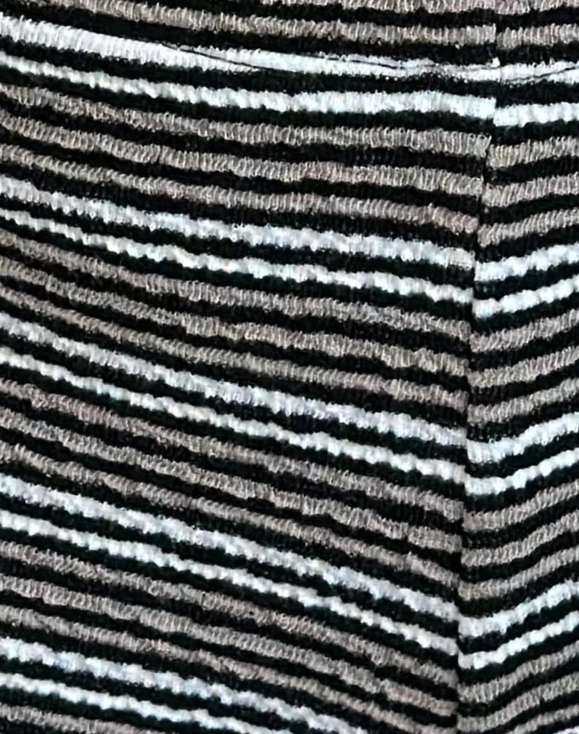 Motel Rocks Micro Shorts | Co-Ords-Eunia Shorts in Black and Brown Stripe BlackandBrownStripe
