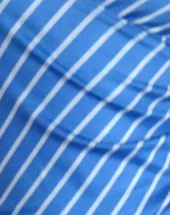 Motel Rocks Halterneck Tops | Printed Tops-Fayez Slinky Top in Blue Diagonal Stripe bluediagonalstripe