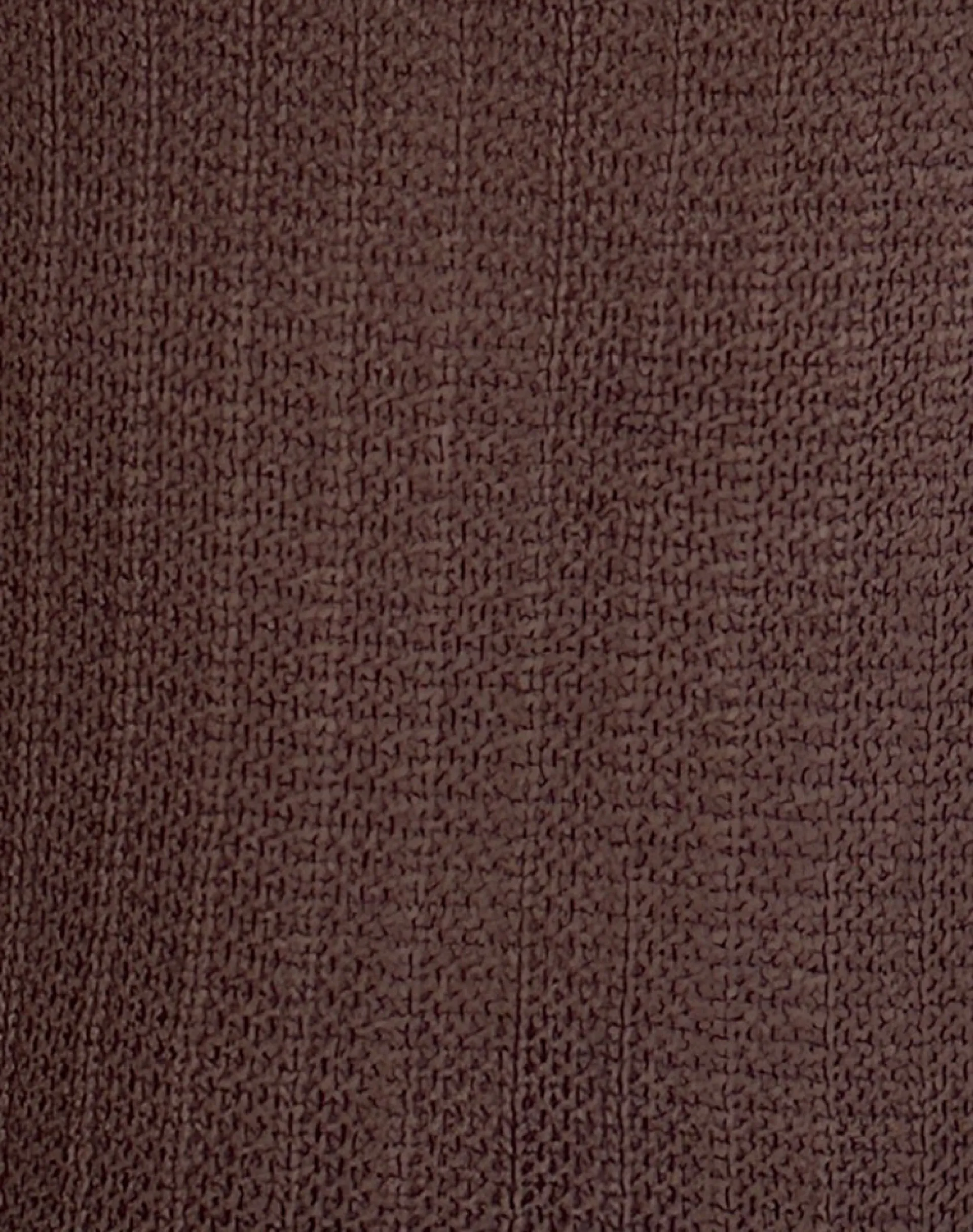 Motel Rocks Basic Tops | Tees-Francine Top in Wide Rib Knit Brown