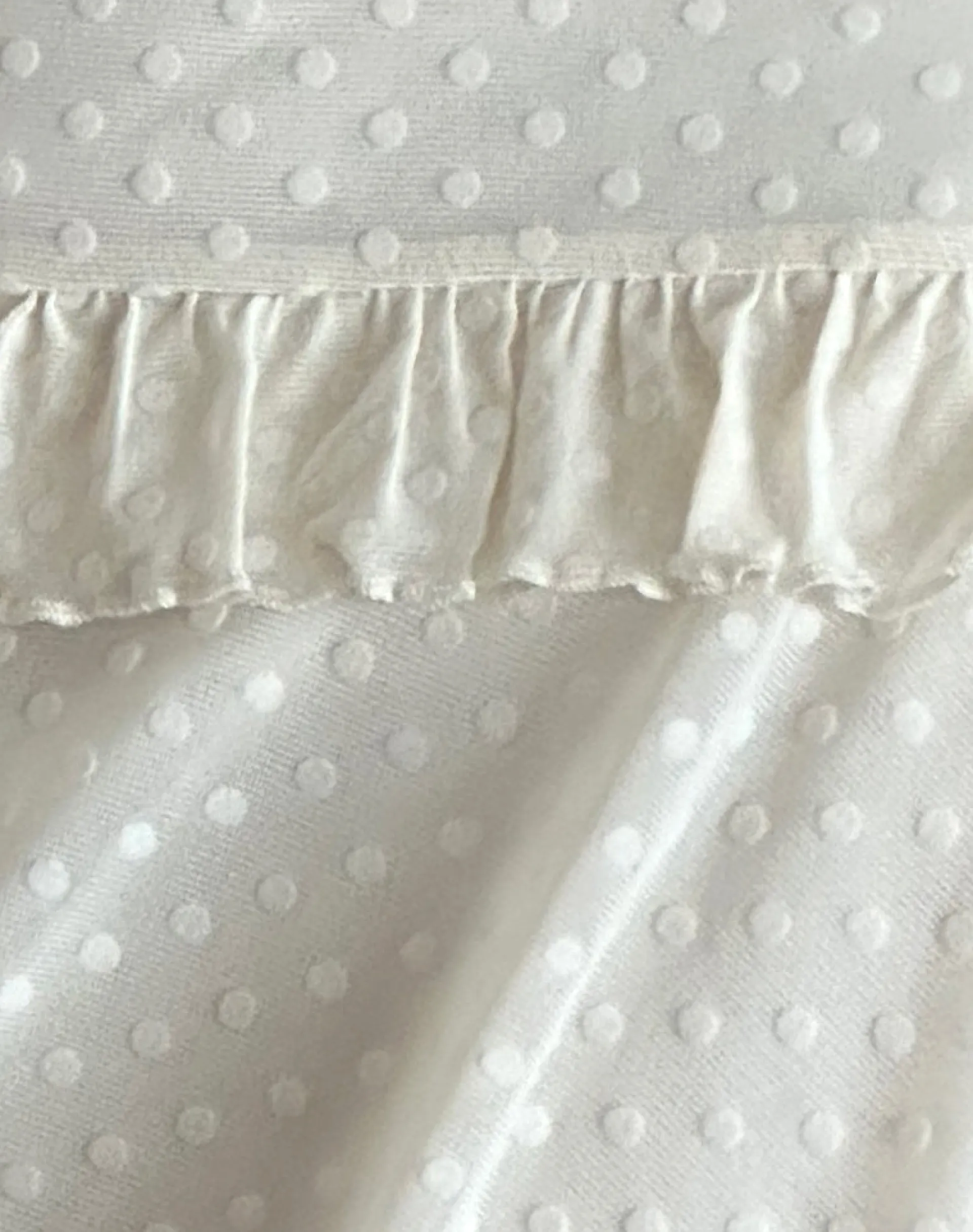 Motel Rocks Co-Ords | Mini Skirts-Gastri Mini Skirt in Ivory Polka Flock