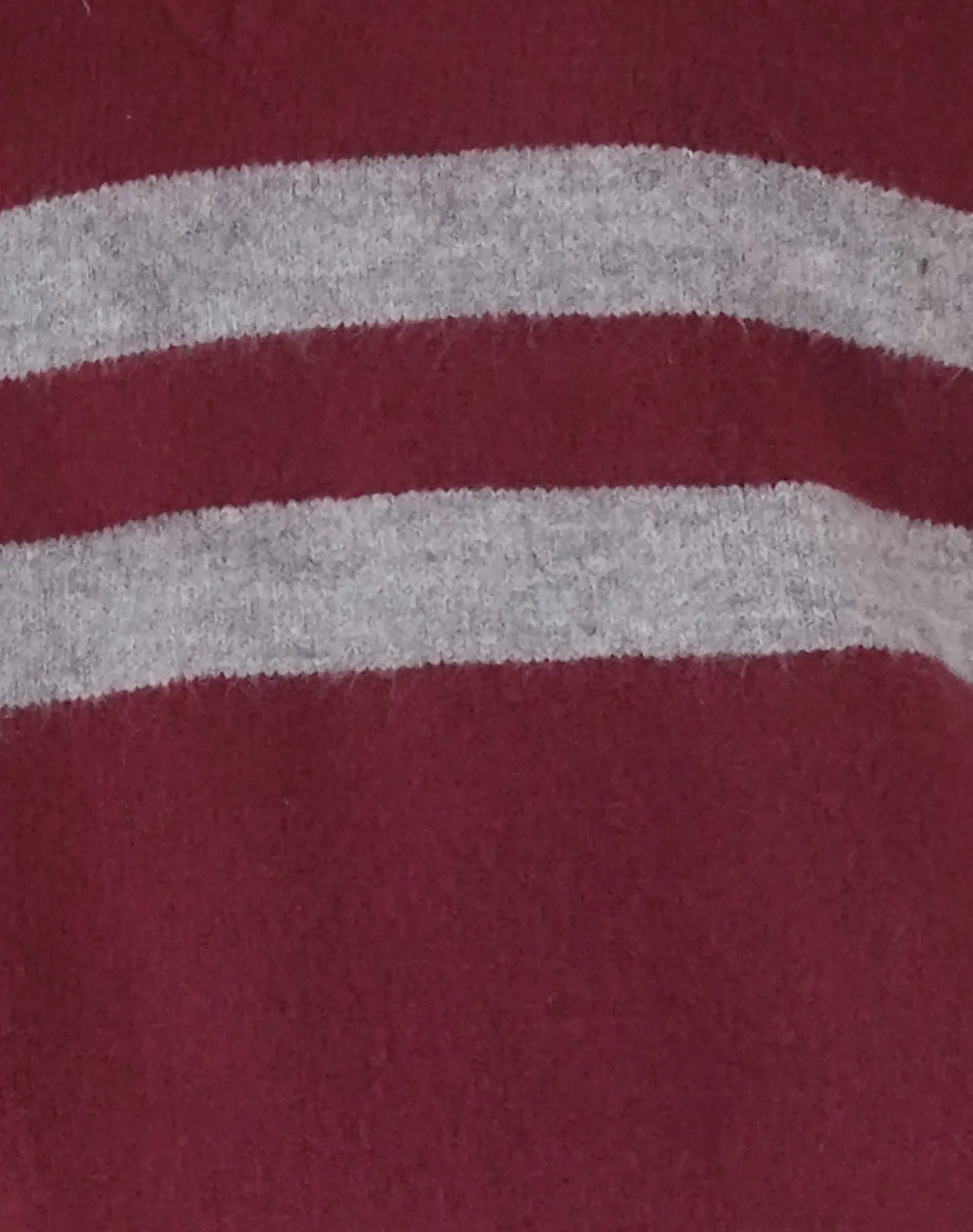 Motel Rocks Vest Tops-Guria Vest in Maroon Red with Grey Stripe