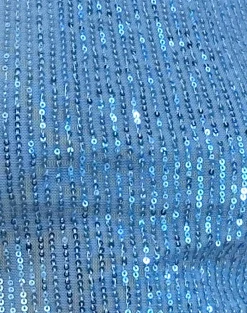 Motel Rocks Co-Ords | Vest Tops-Hala Top in Drape Mini Sequin Light Blue MiniSequinLightBlue
