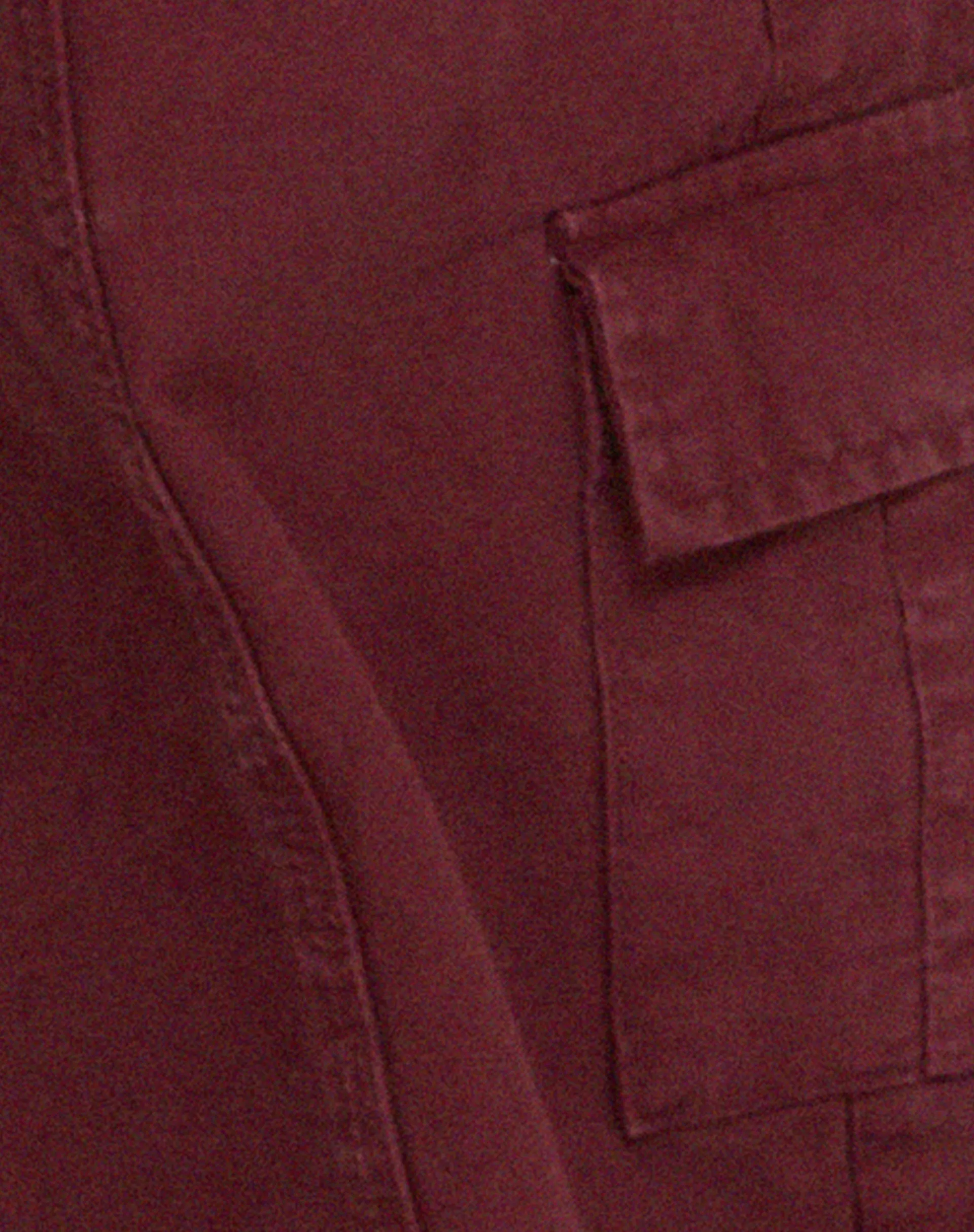 Motel Rocks Wide Leg Pants-Hansa Cargo Trouser in Burgundy