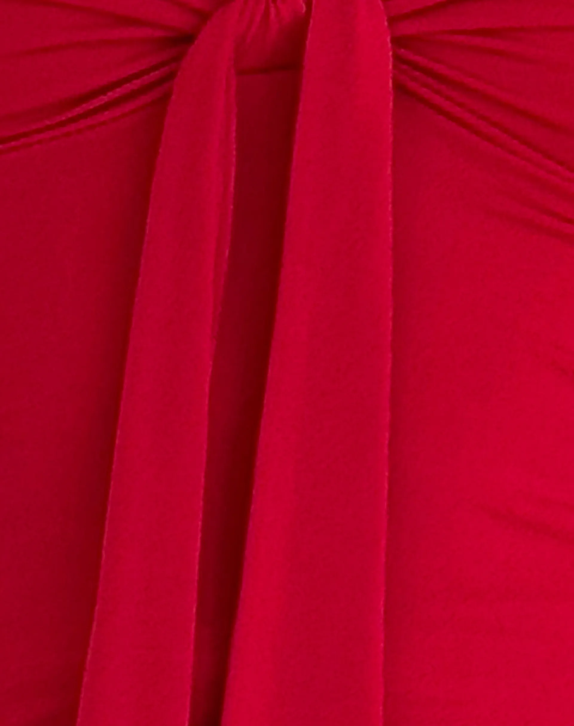 Motel Rocks Basic Tops | Bandeau Tops-Harlyn Bandeau Top in Slinky Red