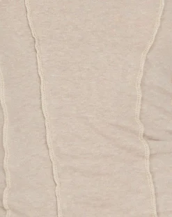 Motel Rocks Basic Tops | Long Sleeve Tops-Huda Long Sleeve Top in Coconut Milk