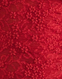 Motel Rocks Bodycon Dresses | Mini Dresses-Ismene Mini Dress in Unlined Lace Red