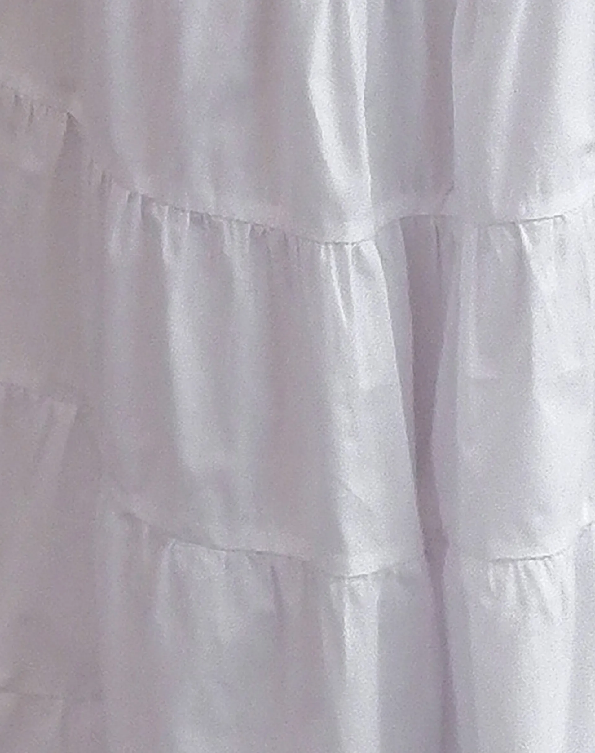 Motel Rocks Midi Skirts-Izumi Tiered Midi Skirt in Poplin White PoplinWhite