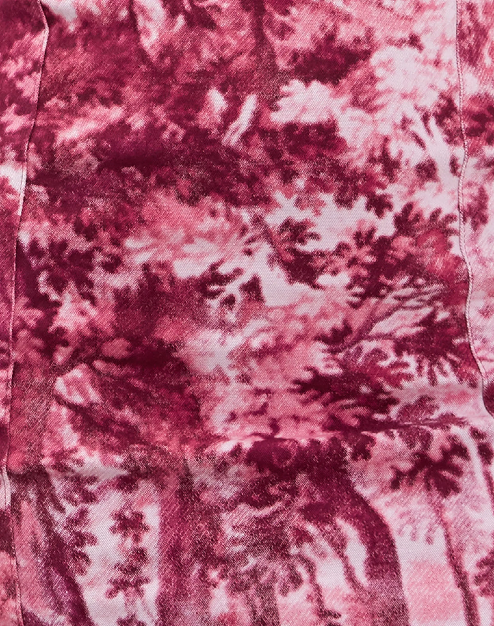 Motel Rocks Mini Dresses-Jajken Corset Dress in Pink Tapestry Print