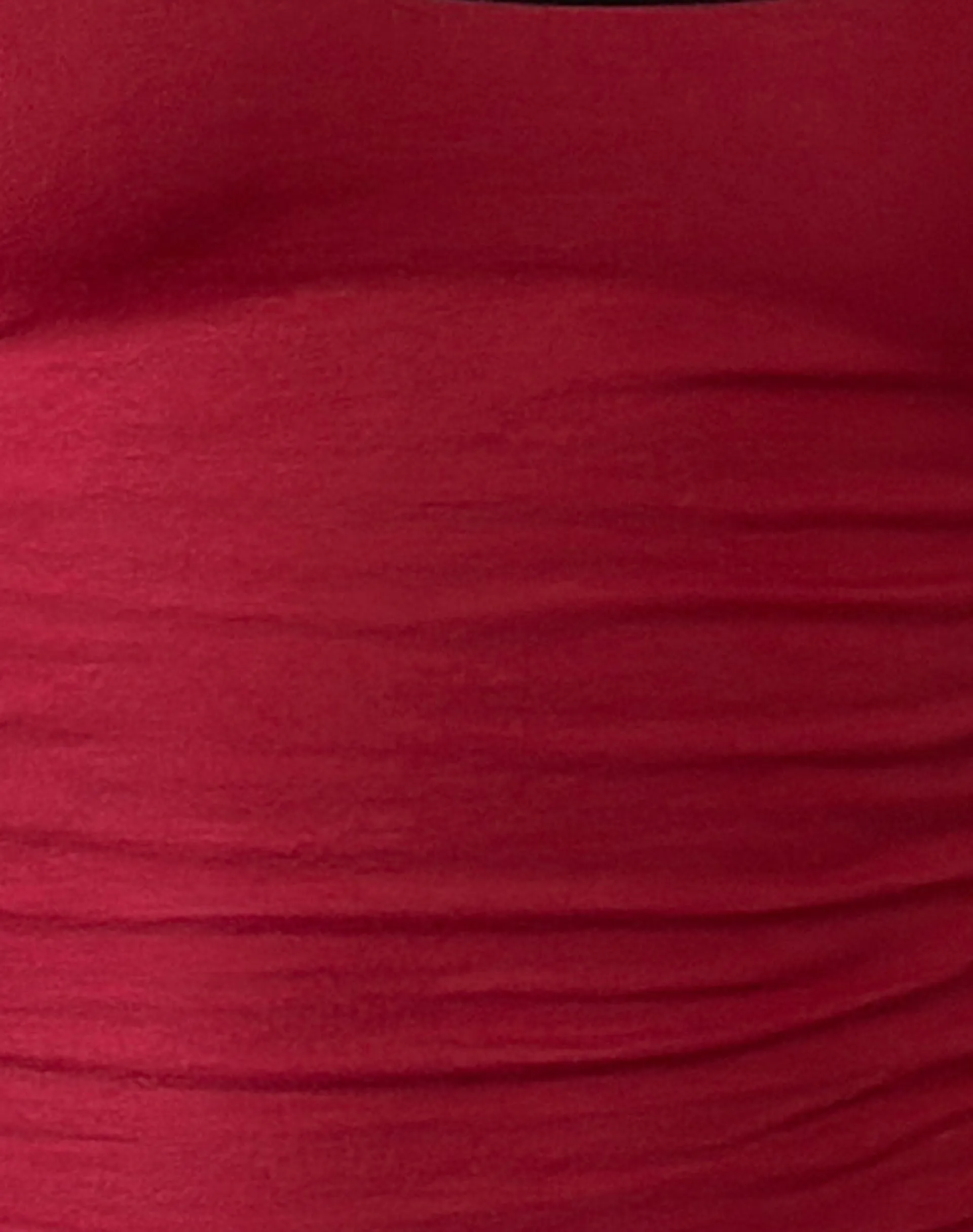 Motel Rocks Basic Tops | Vest Tops-Jastiya Top in Adrenaline Red with Black Binding AdrenalineRedwithBlackBinding