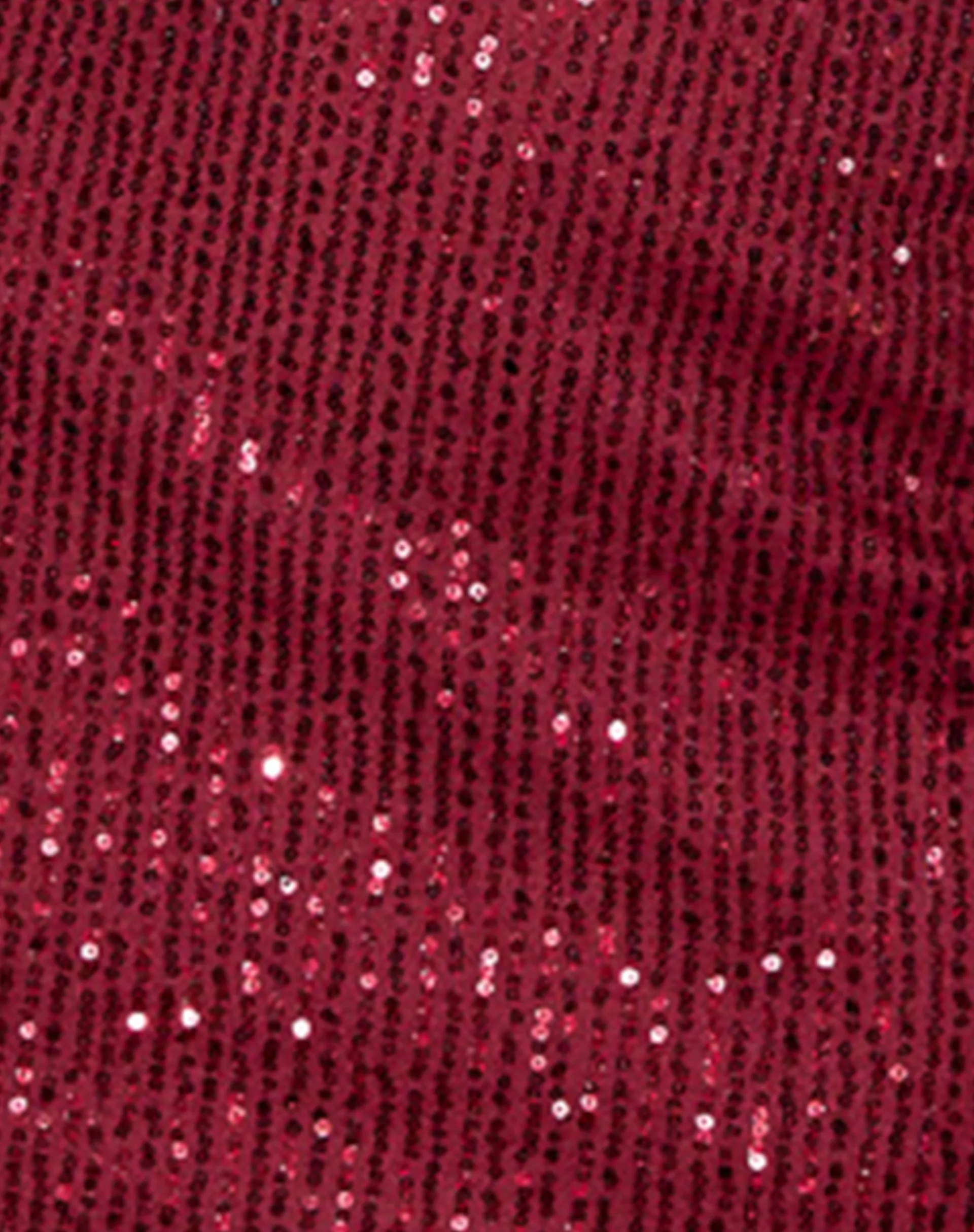 Motel Rocks Bodycon Dresses-Jeriah Bandeau Mini Dress in Drape Sequin maroon
